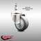Service Caster 3 Inch 316SS Thermoplastic Rubber Wheel Swivel 1/2 Inch Threaded Stem Caster SCC SCC-SS316TS20S314-TPRB-121315 - alternate 2